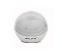 Suavinex DUCCIO Sterilizzatore Portatile Succhietti Luce UV, Bianco | USB o Batterie, Sterilizza in 3 Minuti, Uccide il 99% dei Germi
