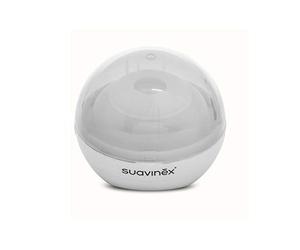 Suavinex DUCCIO Sterilizzatore Portatile Succhietti Luce UV, Bianco | USB o Batterie, Sterilizza in 3 Minuti, Uccide il 99% dei Germi