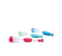 Suavinex Duo Baby Bottle Brush spazzola per pulire Turquoise 1 pz