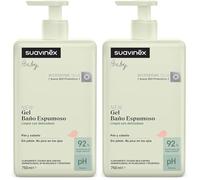 SUAVINEX, Gel shampoo 750ml (Confezione da 2)