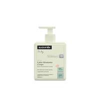 Suavinex, Latte Corpo Idratante Neonato, Crema Adatta a Pelli Sensibili e Neonati, Texture Leggera, Assorbimento Facile, 95% Ingredienti di Origine Naturale, con Prebiotici, Profumo Delicato, 500 ml
