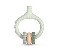 Suavinex, Massaggiagengive per bambini, Massaggiagengive in silicone, Anello di dentizione, Allevia e calma le gengive, Con rilievi, Ergonomico, Leggero, Lavabile in lavastoviglie, +0 mesi, Verde