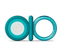 Suavinex Massaggiagengive in Silicone per Neonati +4 Mesi, Massaggiagengive Refrigerante, Anello da Dentizione, Disegno a Farfalla, Azzuro