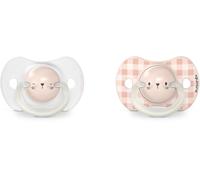 Suavinex Night & Day Physiological 0-6 mesi Pink Lion 2 pezzi - Ciuccio neonato