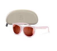 Suavinex Occhiali da Sole Neonati 0-12 Mesi, Forma Quadrata, Rosa