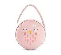 Suavinex, Porta Ciuccio per bambini Premium. Per Trasportare 2 ciucci. Scatola per Ciuccio. Copriciuccio. Bonhomia, Rosa