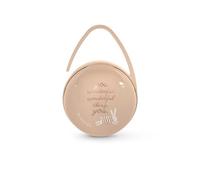 Suavinex, Portaciuccio per bebè, per trasportare 2 ciucci separati, con manico per appenderlo alla borsa, al passeggino, alla culla, scatola portaciuccio, custodia per ciucci, Wonder Beige
