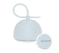 Suavinex, Porta Ciuccio per Neonati. Custodia flessibile per ciuccio in silicone. Per trasportare 2 ciucci. Con maniglia per appendere. +0 mesi. Colour Essence, Azzurro