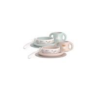 Suavinex Set Pappa Wonderland 6+ Mesi Set Svezzamento Crema 5 Accessori