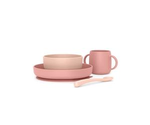 SUAVINEX - Set Svezzamento Silicone - Essence Rosa