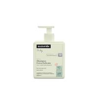 Suavinex, Shampoo Exrta Delicato per Bambini +0 M e Neonati, Non Brucia gli Occhi, Senza Lacrime, No Sapone, Adatto a Pelli Sensibili, 92% Ingredienti di Origine Naturale, con Prebiotici, 500 ml