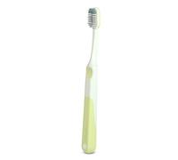 Suavinex, Spazzolino da denti per bambini, bambini e bambine +6 anni, setole morbide a zig zag, ideale per molari, denti da latte e permanenti, manico ergonomico e antiscivolo, pulisci lingua, verde