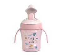 SUAVINEX My Family Learning Cup +6M - Tazza Evolutiva 200 Ml - Rosa