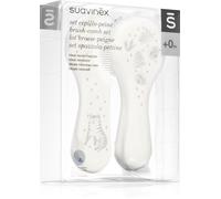 Suavinex Set Spazzola + Pettine Bianco