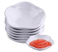 suaywo Set di 6 ciotoline per salse riutilizzabili per snack e zuppe | Piccole ciotoline per salse da 4,5 pollici, mini ciotole infrangibili e piccoli ramequins per zuppa