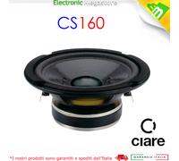 SUB WOOFER CIARE CS160 120+120 WATT MAX - DOPPIA BOBINA 4+4 OHM - 16 CM / 6”