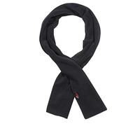 SUB ZERO Doppio collo lungo d'isolamento termico di inverno 130cm del micro pile della sciarpa di spessore, Nero , Taglia unica