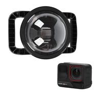 Subacquea cupola porta per Insta360 Ace Pro 2 macchina fotografica, anti-graffio materiale acrilico, ben progettato Hatch sistema di chiusura, impermeabile fino a 30 M / 98.4 FT