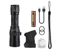 Subacquea Luce Alluminio Texture LED Pesca Consigliato per Mare Immersione Usare