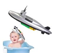 Subacqueo - PP, 12.99 x 4.92 x 1.38in Design realistico giocattolo per vasca | Gioco d'acqua interattivo con batteria, subacqueo per vasca, piscina, bagno, asilo , spiaggia, viaggi