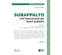 Subappalto nell'esecuzione dei lavori pubblici