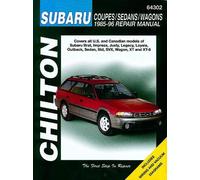Subaru Coupes/Sedans/Wagons (85 - 96) (Chilton) (Tascabile)