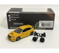 Subaru Impreza 2009 Wrx Sti Giallo LHD 1:64 Scala BM Creations 64B0221