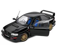 Subaru Impreza 22B 1998 nero modello di auto S1807406 Solido 1:18