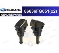 Subaru IMPREZA GH# 08-14 set ugello lavavetri originale Fr/ 86636FG051 x2