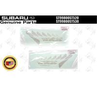 SUBARU OEM Pannello Parafango Posteriore Bianco Decalcomania Set ST99800ST pe...