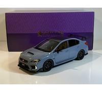 Subaru Sti S208 NBR Scommessa Confezione Carbonio Posteriore Ala Grigio 1:18