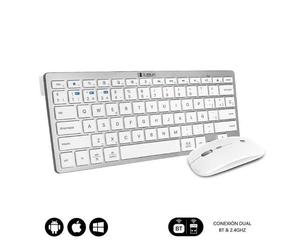 Subblim Compact Multi-Device Combo - Connettività Wireless Multi-Dispositivo - Compatibile con Windows, Android, iOS e Macos - NEW