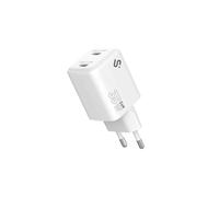 SUBBLIM GAN 35W Caricatore con 2 porte USB-C, PD 3.0 & PPS, doppia ricarica rapida per MacBook Air, iPad Pro/Air, Galaxy Tab S9-S7, iPhone 16-12, Pixel 9, Xiaomi Pad 6, compatto e sicuro