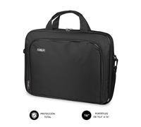 Subblim Cartella Oxford per laptop fino a 16" - Interno imbottito e rinforzato, due scomparti - Nera