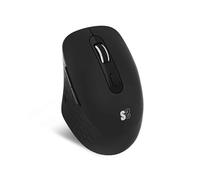 Subblim Curve Ergo Dual Raton Inalambrico Bluetooth USB 2.4GHz 1600dpi - 5 Botones - Uso Diestro - Color Negro