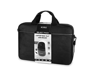 SUBBLIM Select - Set di mouse USB + caricatore USB da 15,6"
