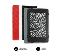 Subblim Funda Ereader 6" Proteccion Ligera - Combinacion de Colores Elegante - Resistente Fibra de Carbono - Interior Aterciope
