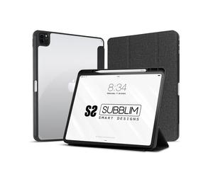 SUBBLIM SUBCST-5SC400 custodia per tablet 27,9 cm (11") Custodia a libro Nero, Trasparente