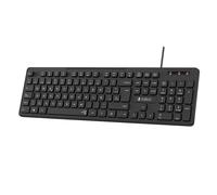 SUBBLIM SUBKBC-0SSK50 tastiera USB QWERTY Spagnolo Nero