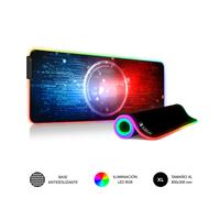SUBBLIM SUBMP-02RGB12 tappetino per mouse Tappetino da gioco Nero, Multicolore - Nouvo