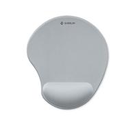 SUBBLIM Tappetino per mouse Ergo NEOGEL - 245 × 215 mm, poggiapolsi in gel raffreddante, superficie Lycra ultra sottile, base PU antiscivolo, ergonomia e sollievo tunnel carpale