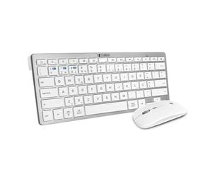 Subblim Tastiera Combo MULTIDISPOSITIVO Compatta Silver