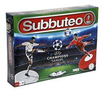 Subbuteo Champions League Edition nuova edizione, con 2 Squadre, Accessori e Cam