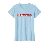 Subbuteo Classic Logo - Gioco di Calcio Maglietta, Donna, Celeste, L