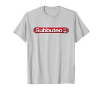 Subbuteo Classic Logo - Gioco di Calcio Maglietta, Uomo, Argento, XXL