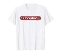 Subbuteo Classic Logo - Gioco di Calcio Maglietta, Uomo, Bianco, 5XL