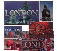 Subito disponibile 10 Pezzi Cartolina in 3D con monumenti Simboli londinesi Souvenir Londra