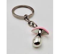 Subito disponibile 10 Pezzi Portachiavi in Metallo Ciuccio Rosa bomboniera Bambina battesim