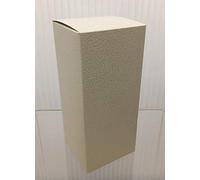 Subito disponibile 20 Pezzi Pelle Bianca Scatola Pieghevole 8x8x25 cm