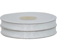 Subito disponibile Nastro in Organza Bianco 10mm x 100mt